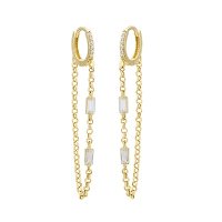 Earrings With Chain